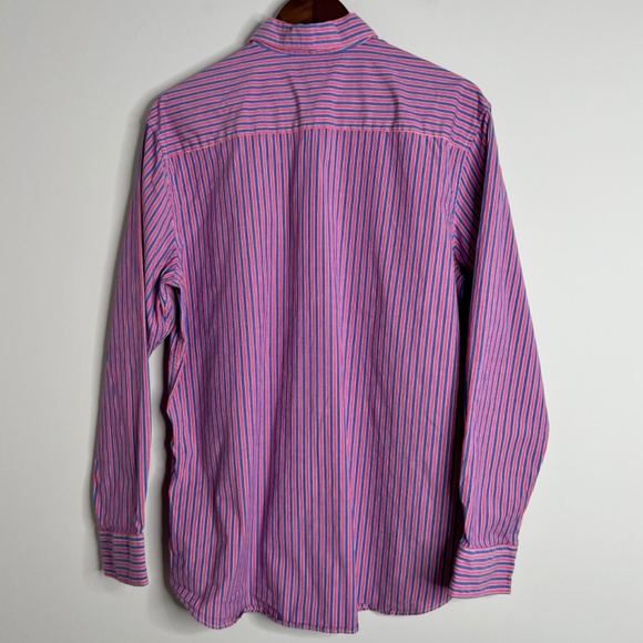 3 Crown & Ivy Long Sleeve Button Down Shirts Striped Plaid Floral Print Mens M - Picture 11 of 16